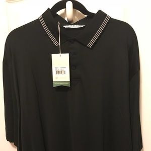 New Cutter & Buck Black Golf Polo Shirt